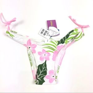Cia Maritima Brazilian bikini bottoms hibiscus